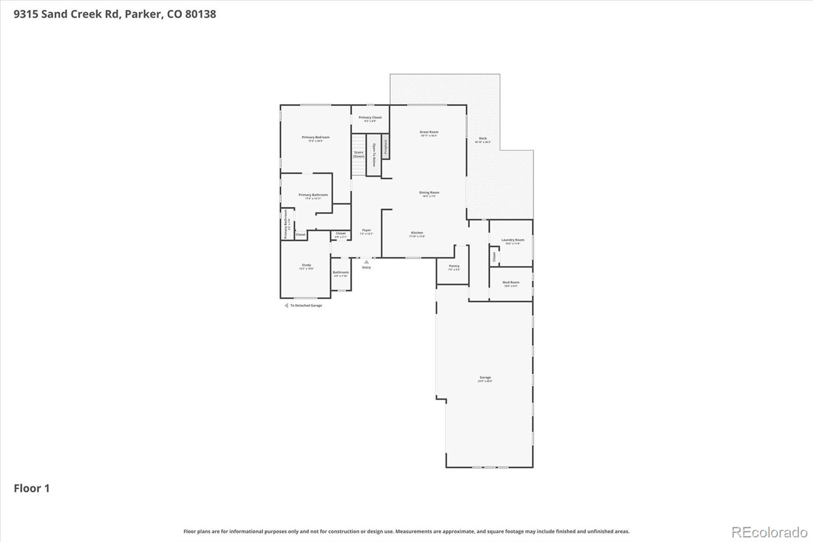 9315 E Sand Creek Road Parker CO 80138