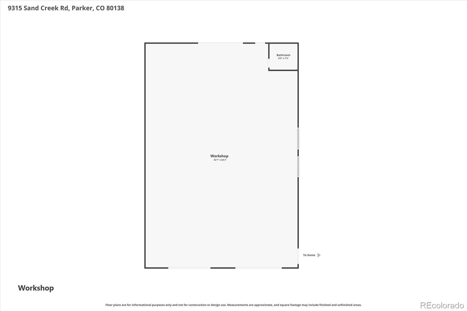 9315 E Sand Creek Road Parker CO 80138
