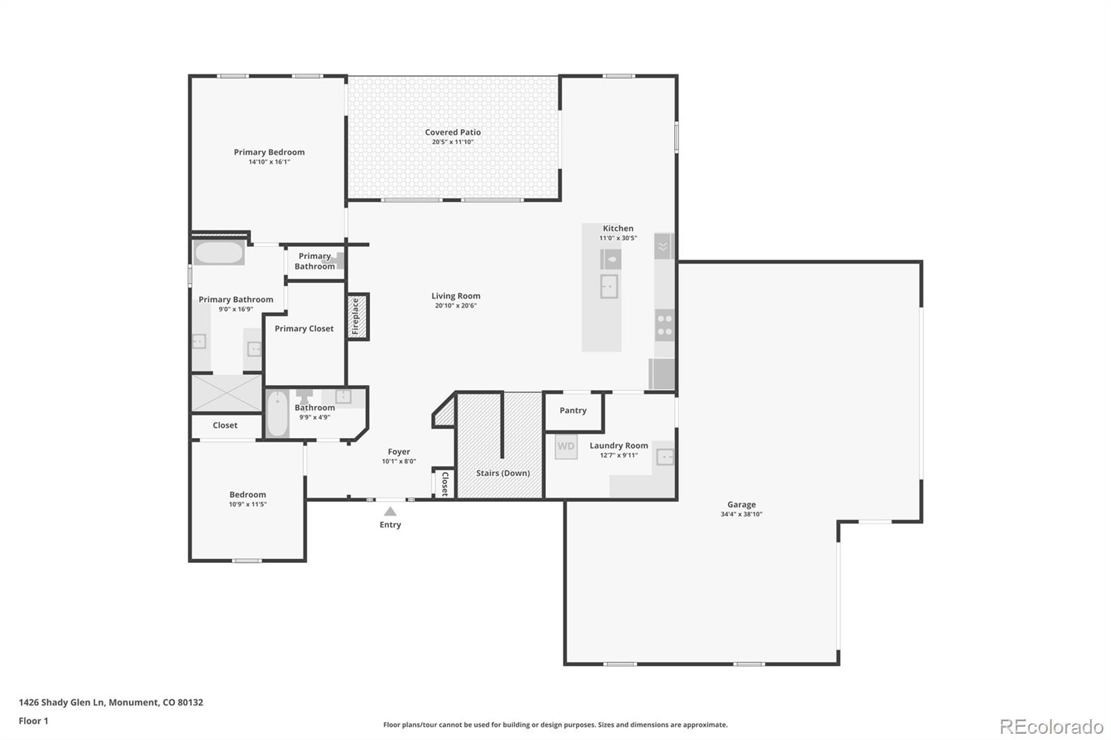 1426 Shady Glen Lane Monument CO 80132