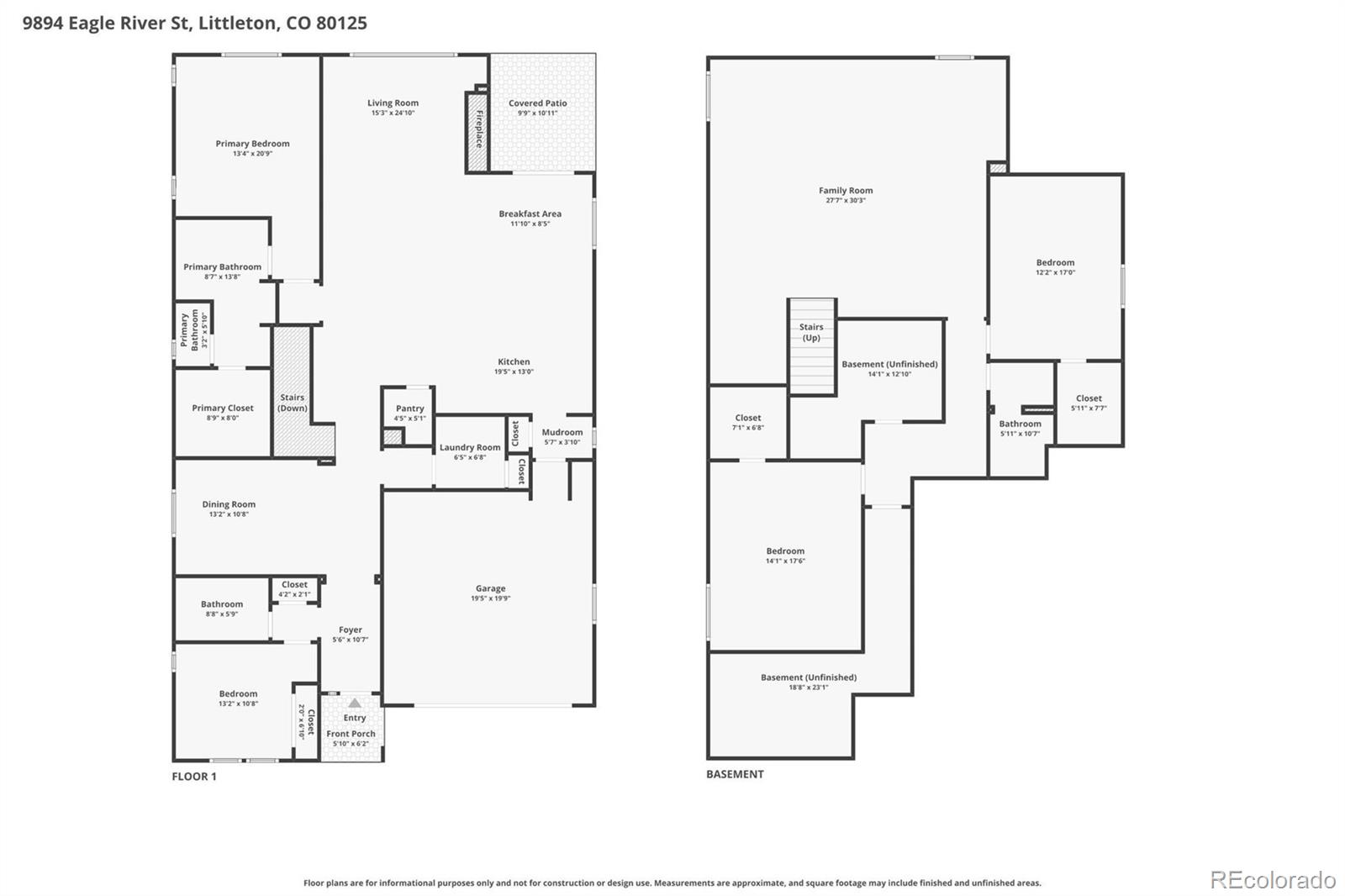 9894 Eagle River Street Littleton CO 80125
