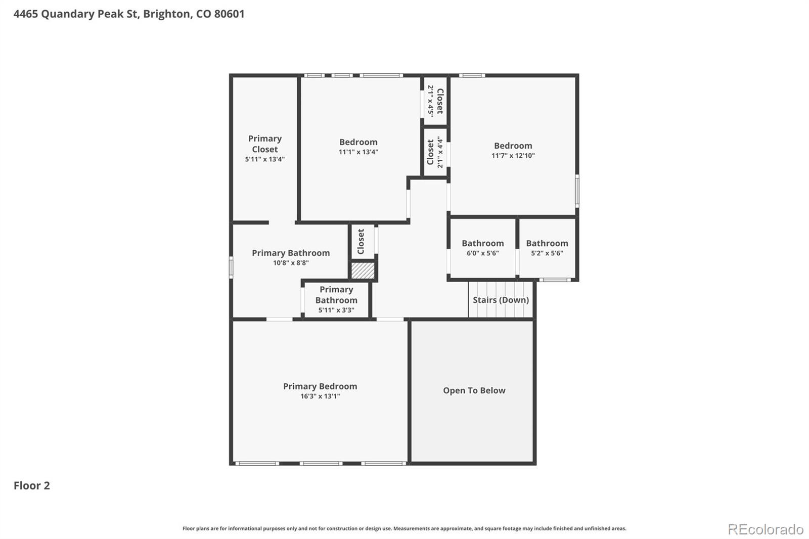 4465 Quandary Peak Street Brighton CO 80601