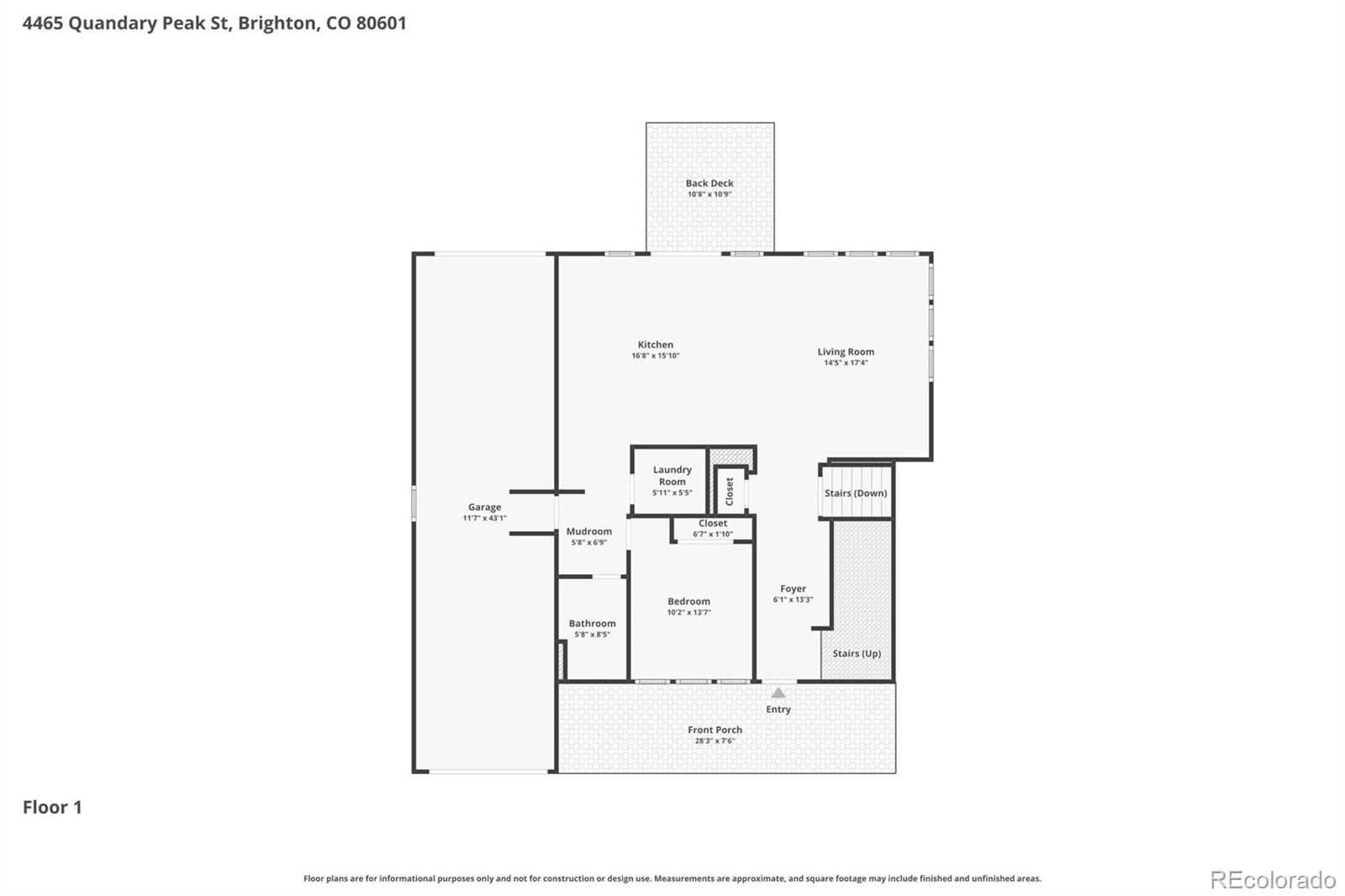 4465 Quandary Peak Street Brighton CO 80601