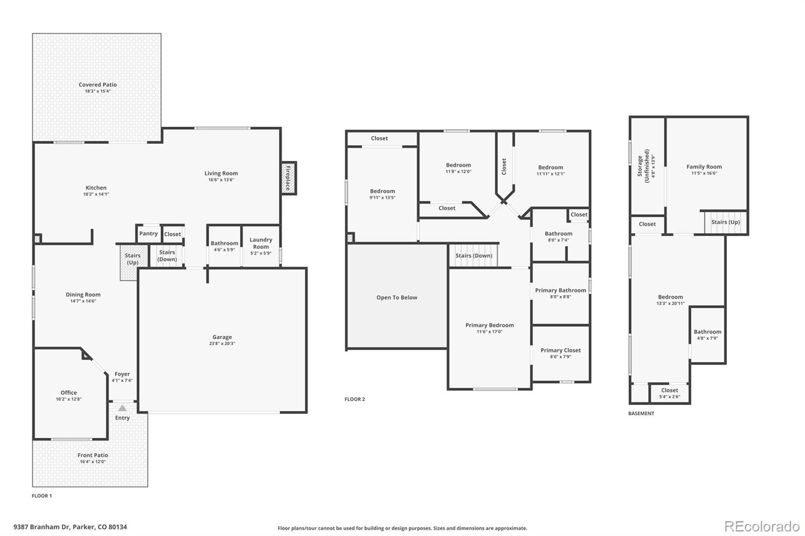 9387 Branham Drive Parker CO 80134