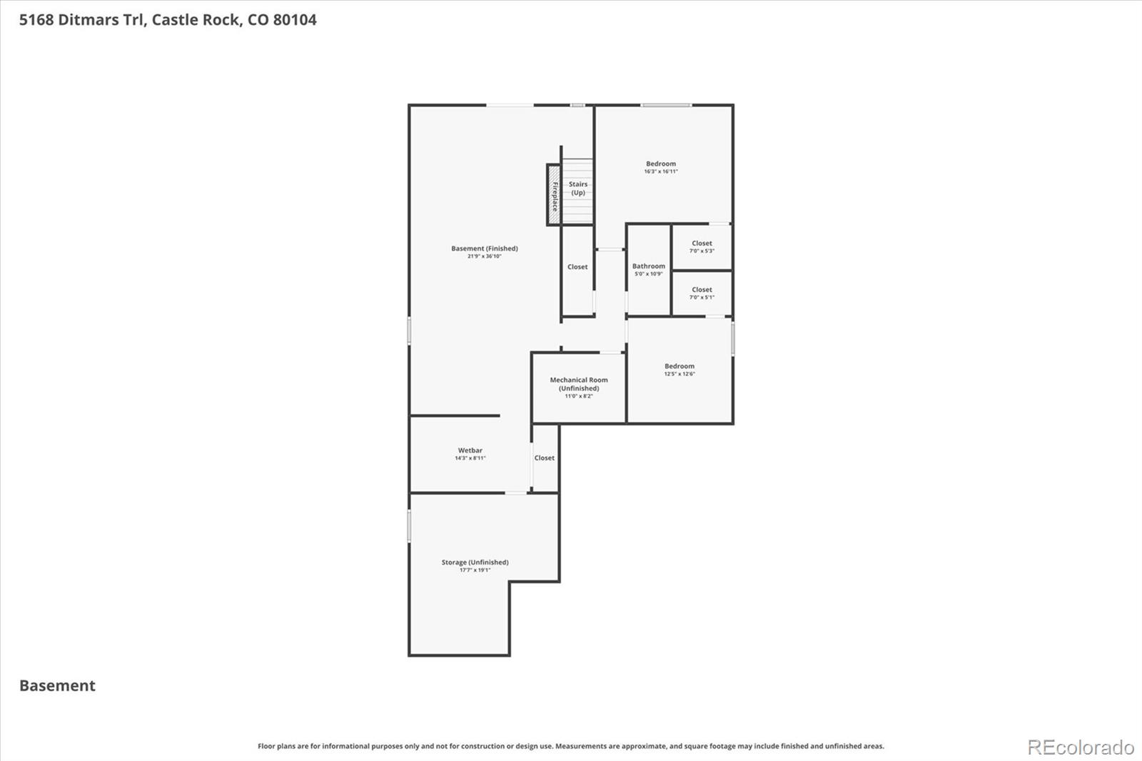 5168 Ditmars Trail Castle Rock CO 80104