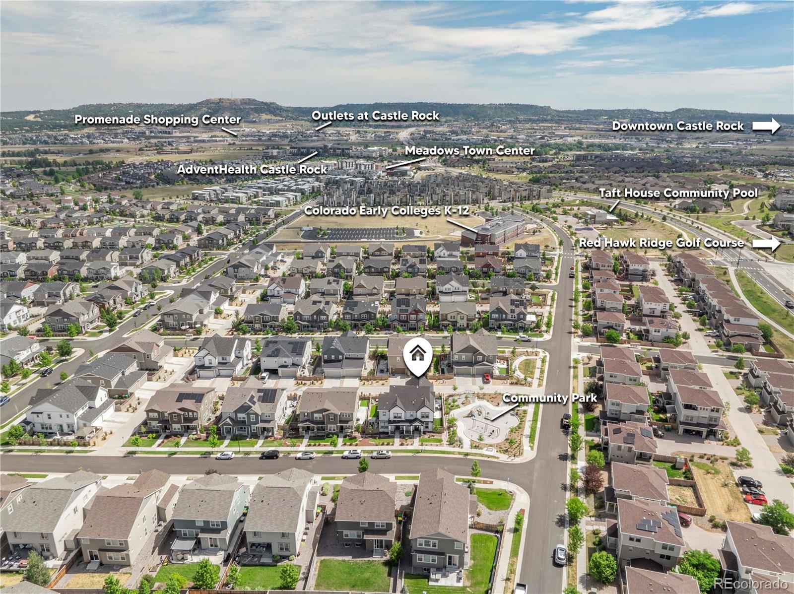 3198 Ireland Moss Street Castle Rock CO 80109
