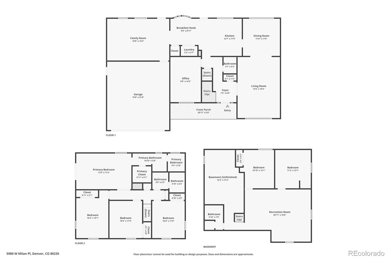5980 W Milan Place Denver CO 80235
