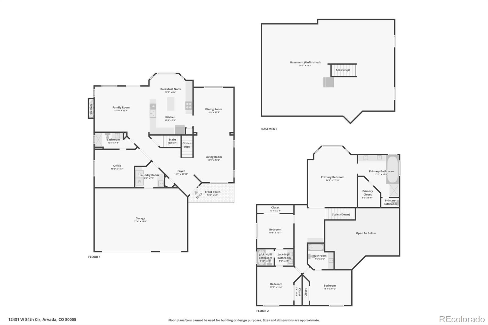 12431 W 84th Circle Arvada CO 80005