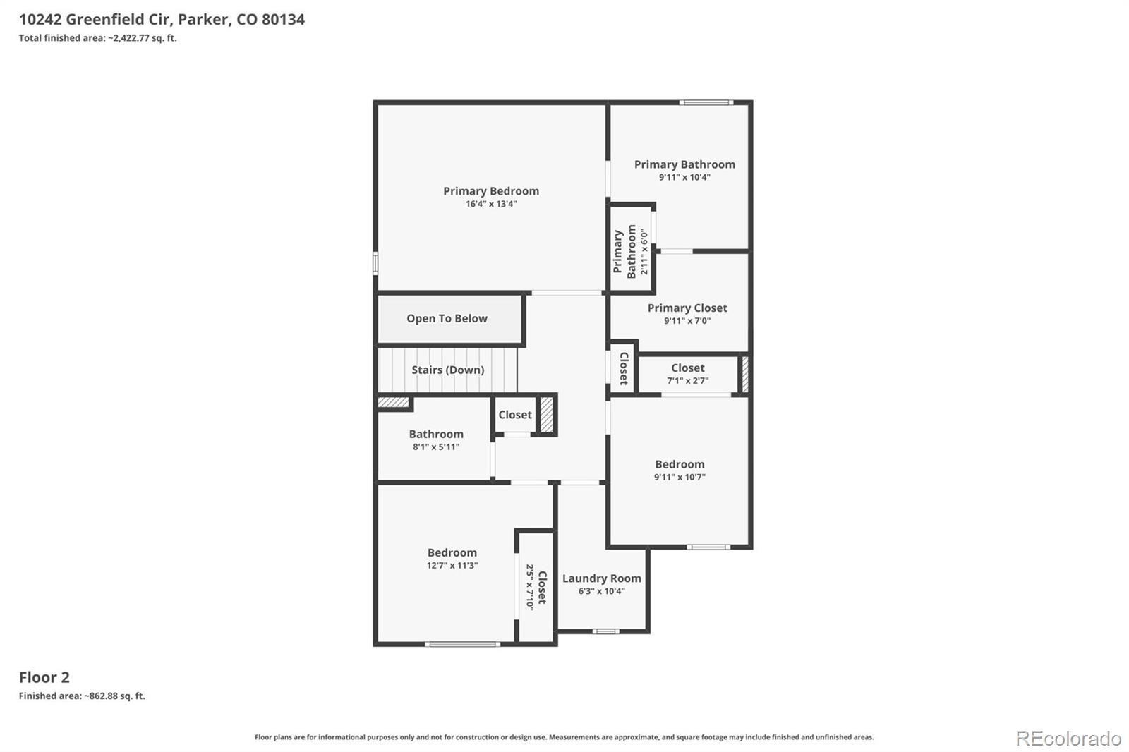 10242 Greenfield Circle Parker CO 80134
