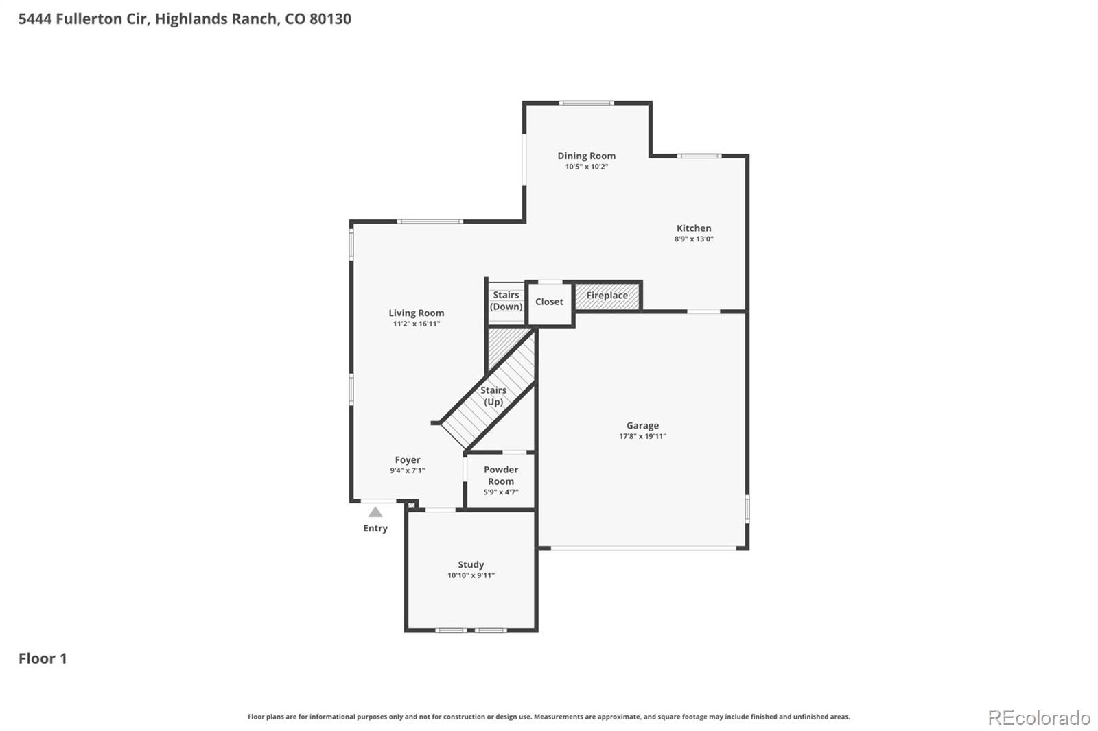5444 Fullerton Circle Highlands Ranch CO 80130