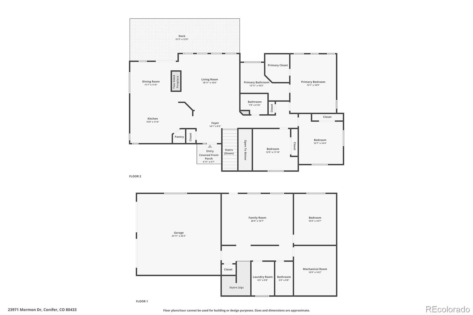 23971 Mormon Drive Conifer CO 80433