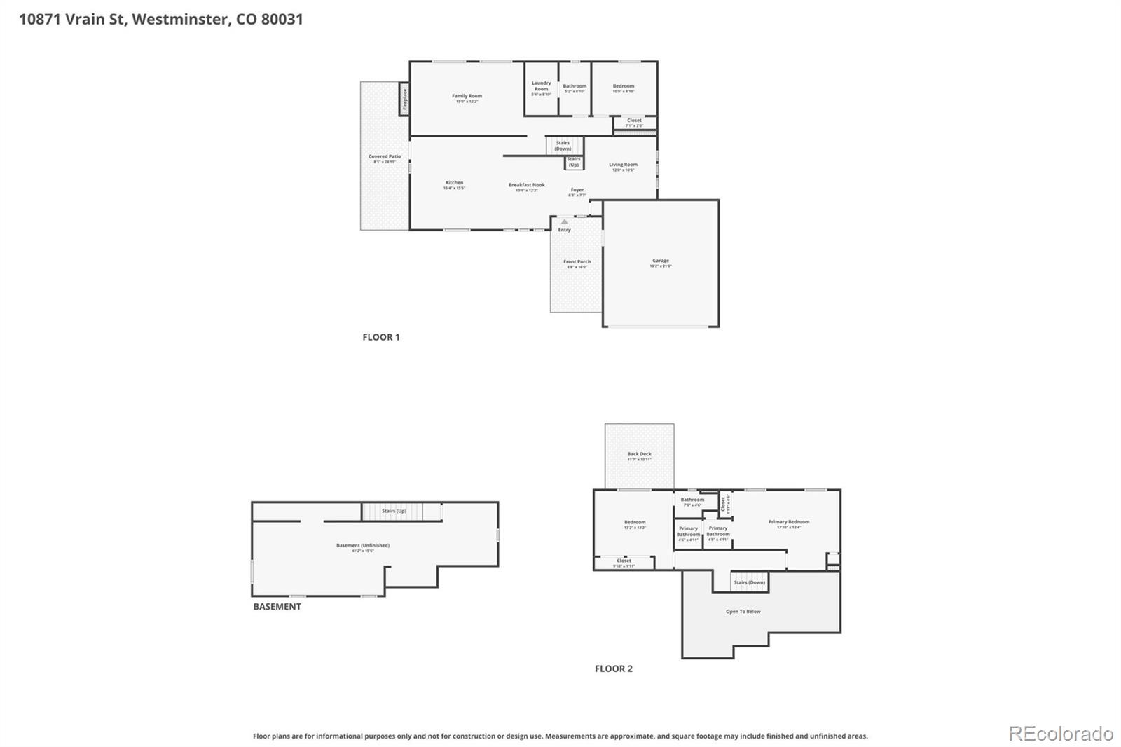 10871 Vrain Street Westminster CO 80031