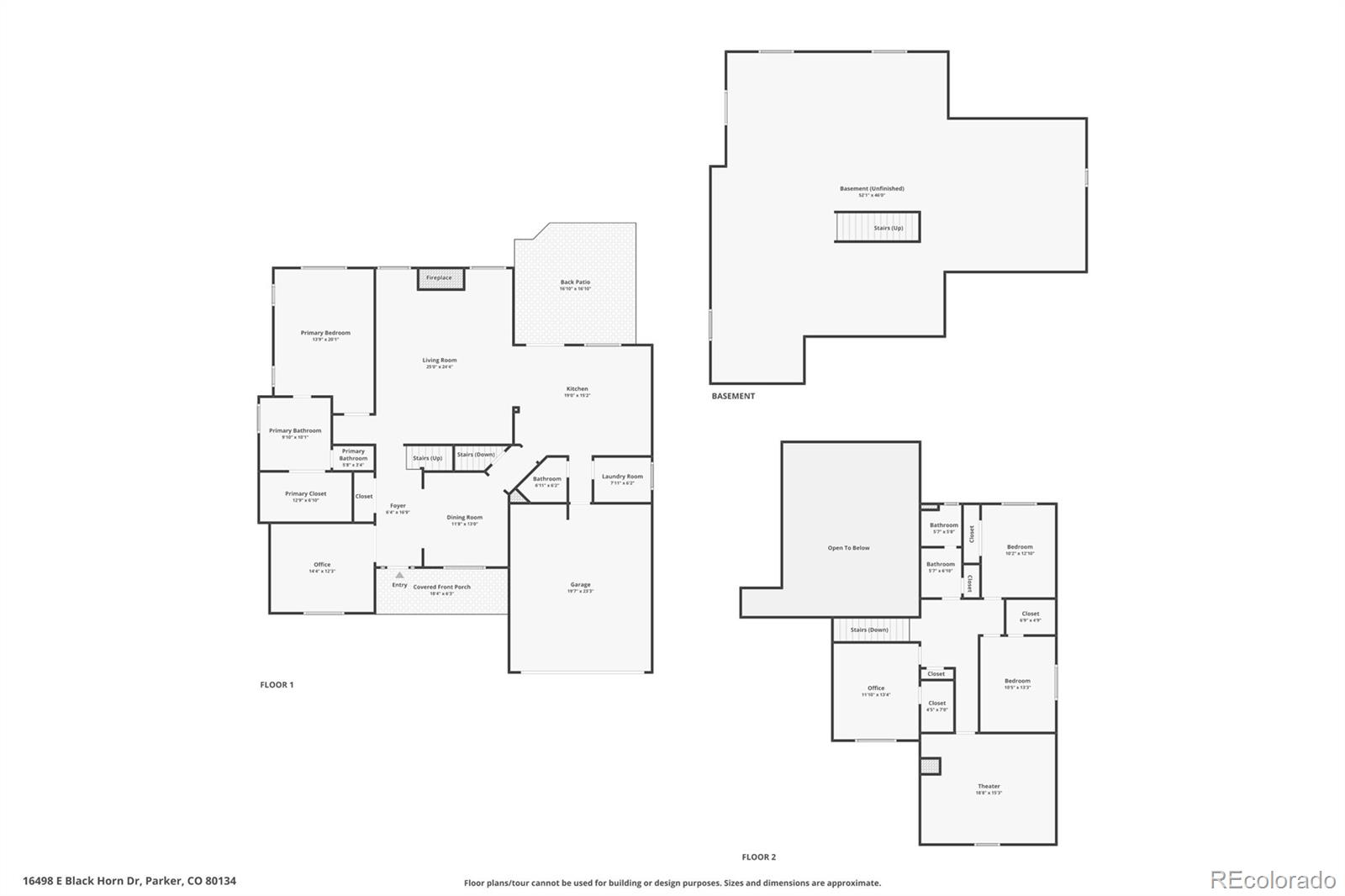 16498 E Black Horn Drive Parker CO 80134