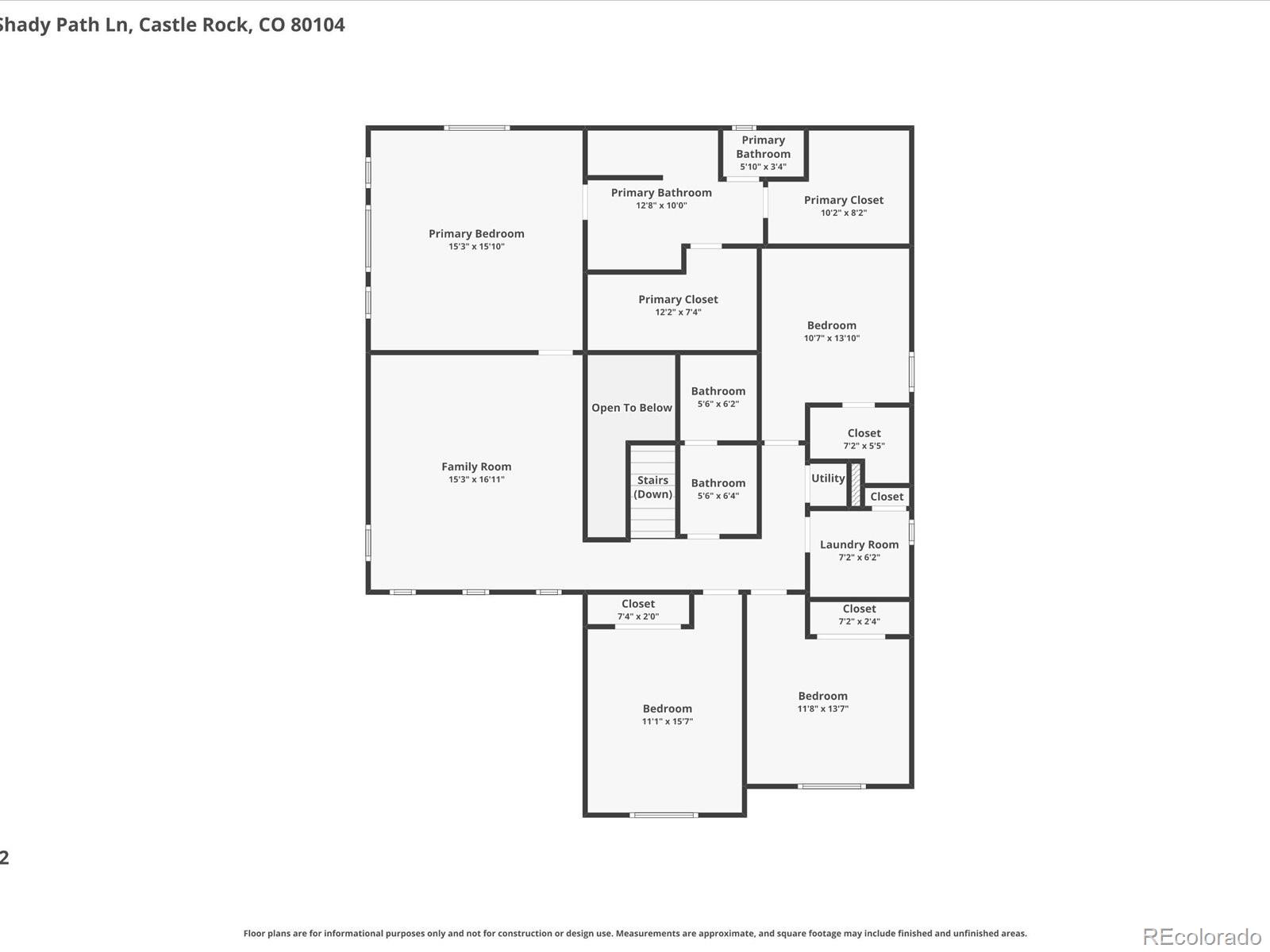 4510 Shady Path Lane Castle Rock CO 80104