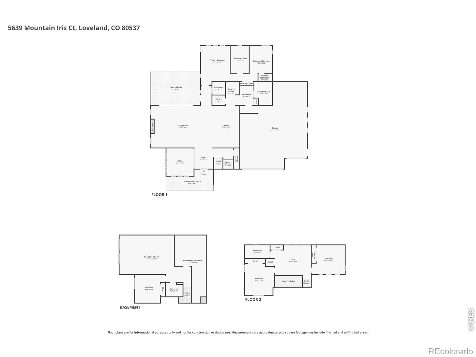 5639 Mountain Iris Court Loveland CO 80537