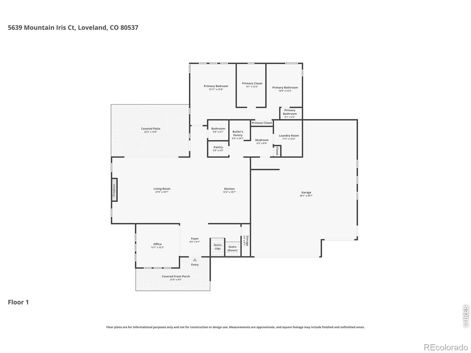 5639 Mountain Iris Court Loveland CO 80537