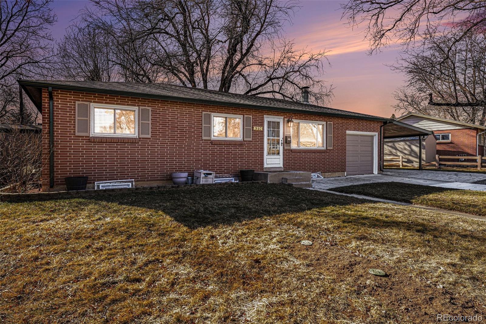 6376 Brooks Drive Arvada CO 80004