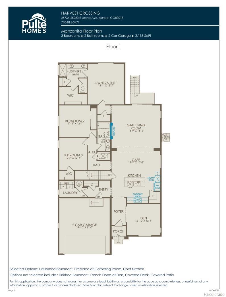 25311 E Evans Drive Aurora CO 80018