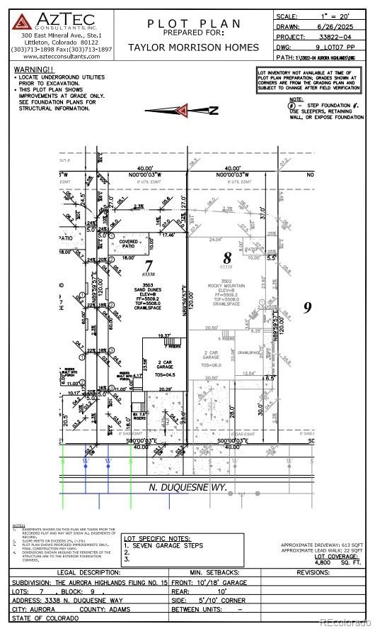 3338 N Duquesne Way Aurora CO 80019