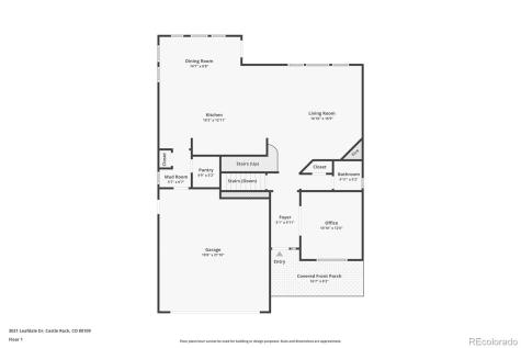 3021 Leafdale Drive Castle Rock CO 80109