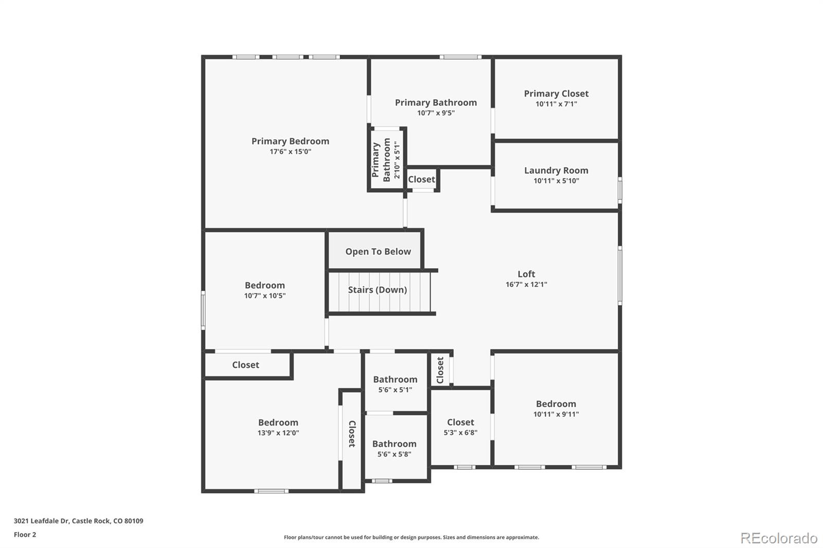 3021 Leafdale Drive Castle Rock CO 80109
