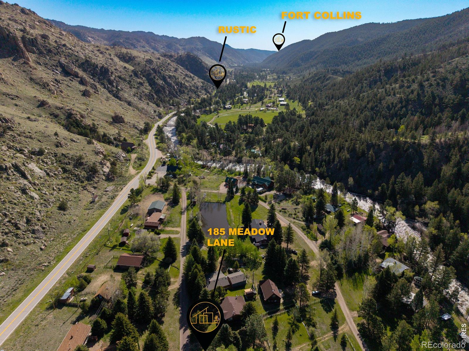 185 Meadow Lane Bellvue CO 80512