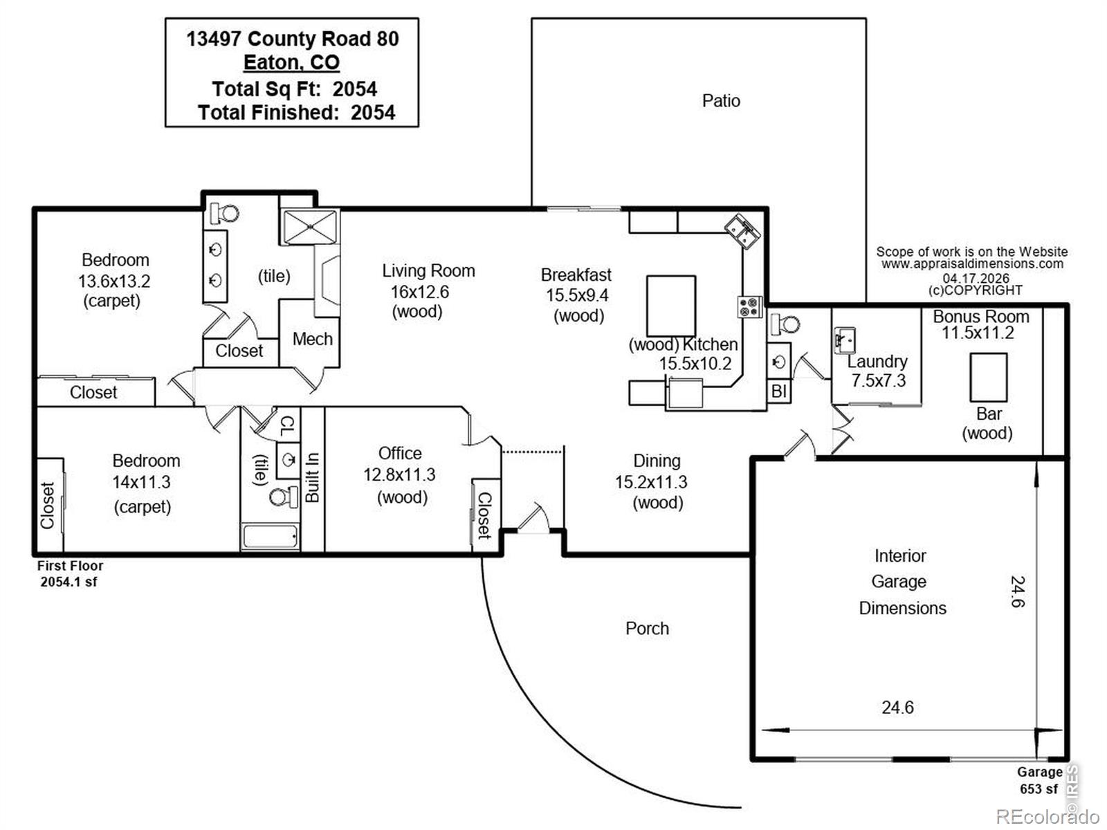 13497 County Road 80 Eaton CO 80615