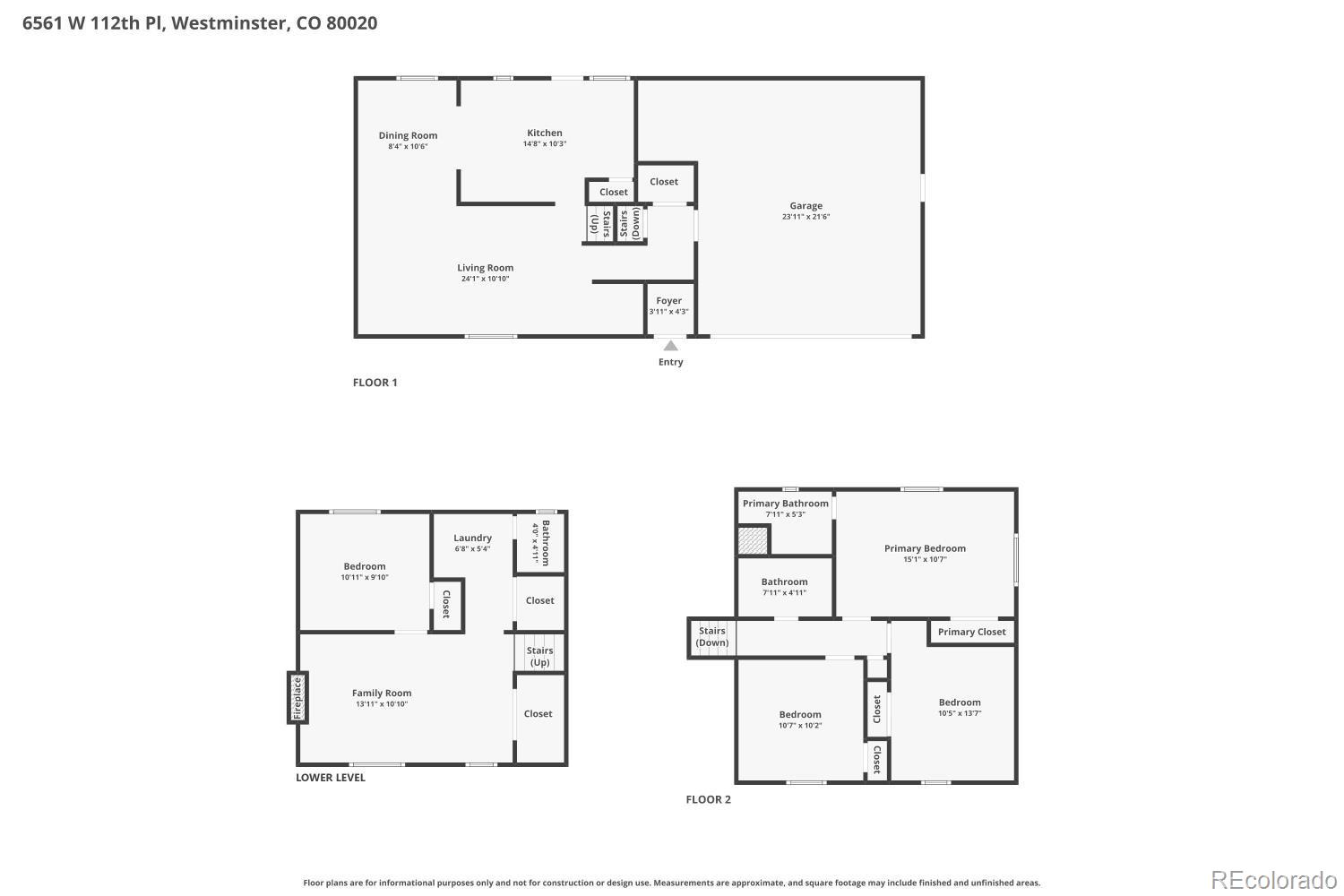 6561 W 112th Place Westminster CO 80020