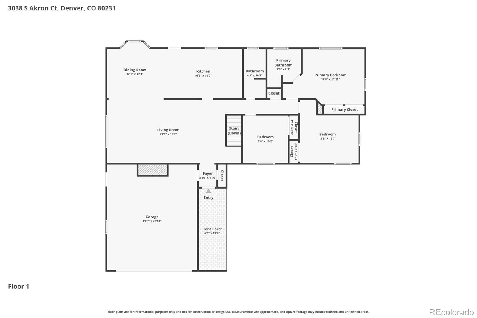 3038 S Akron Court Denver CO 80231