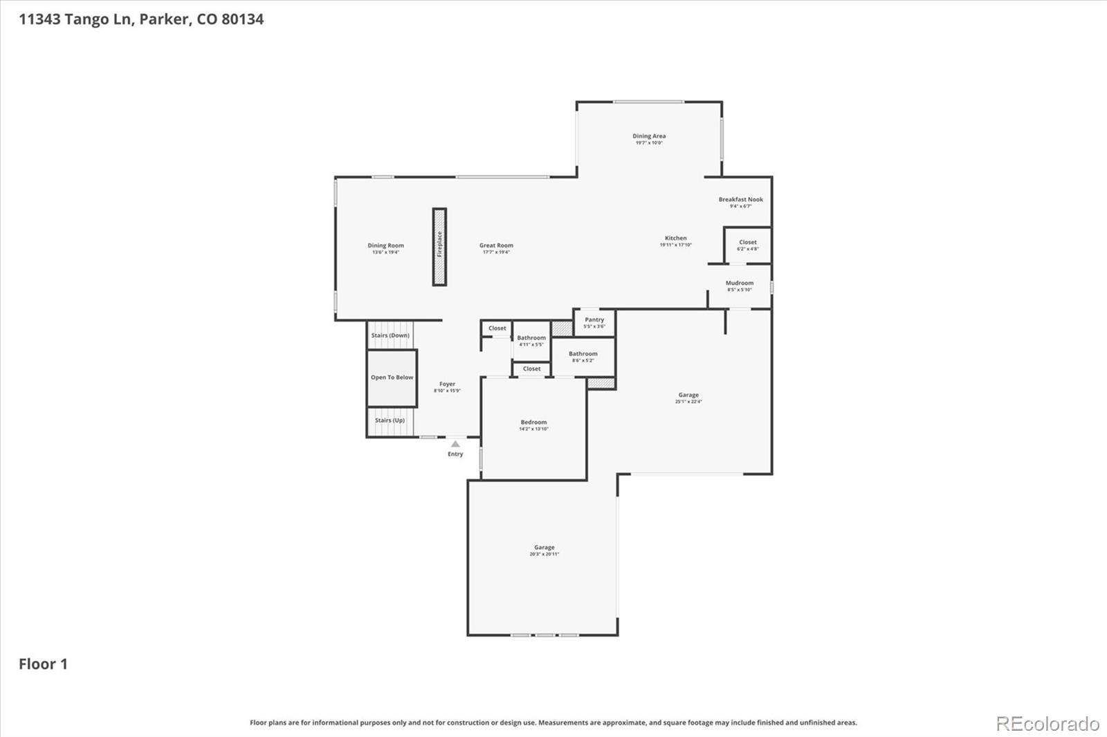 11343 Tango Lane Parker CO 80134