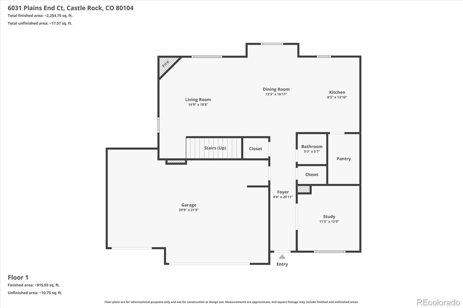 6031 Plains End Court Castle Rock CO 80104