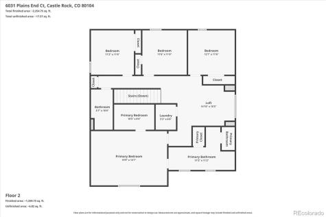6031 Plains End Court Castle Rock CO 80104