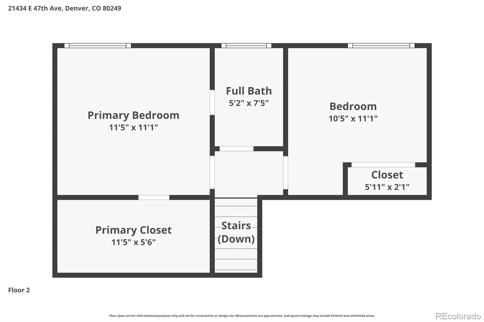 21434 E 47th Avenue Denver CO 80249
