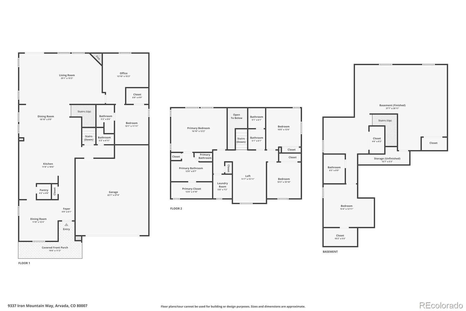 9337 Iron Mountain Way Arvada CO 80007
