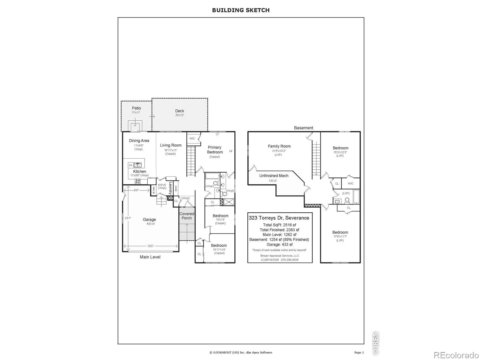 323 Torreys Drive Severance CO 80550