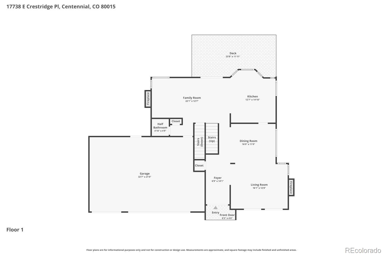 17738 E Crestridge Place Centennial CO 80015