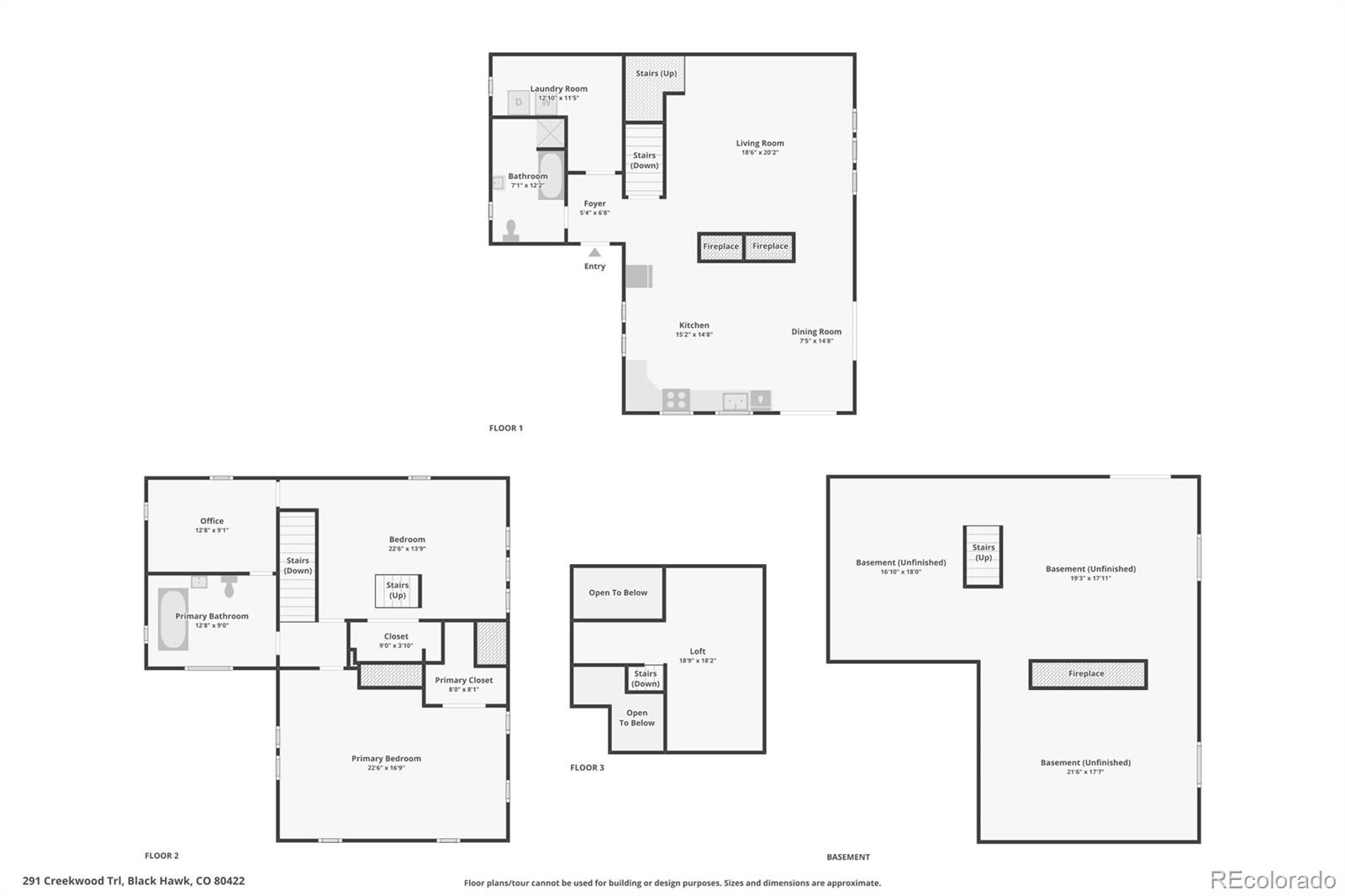 291 Creekwood Trail Black Hawk CO 80422