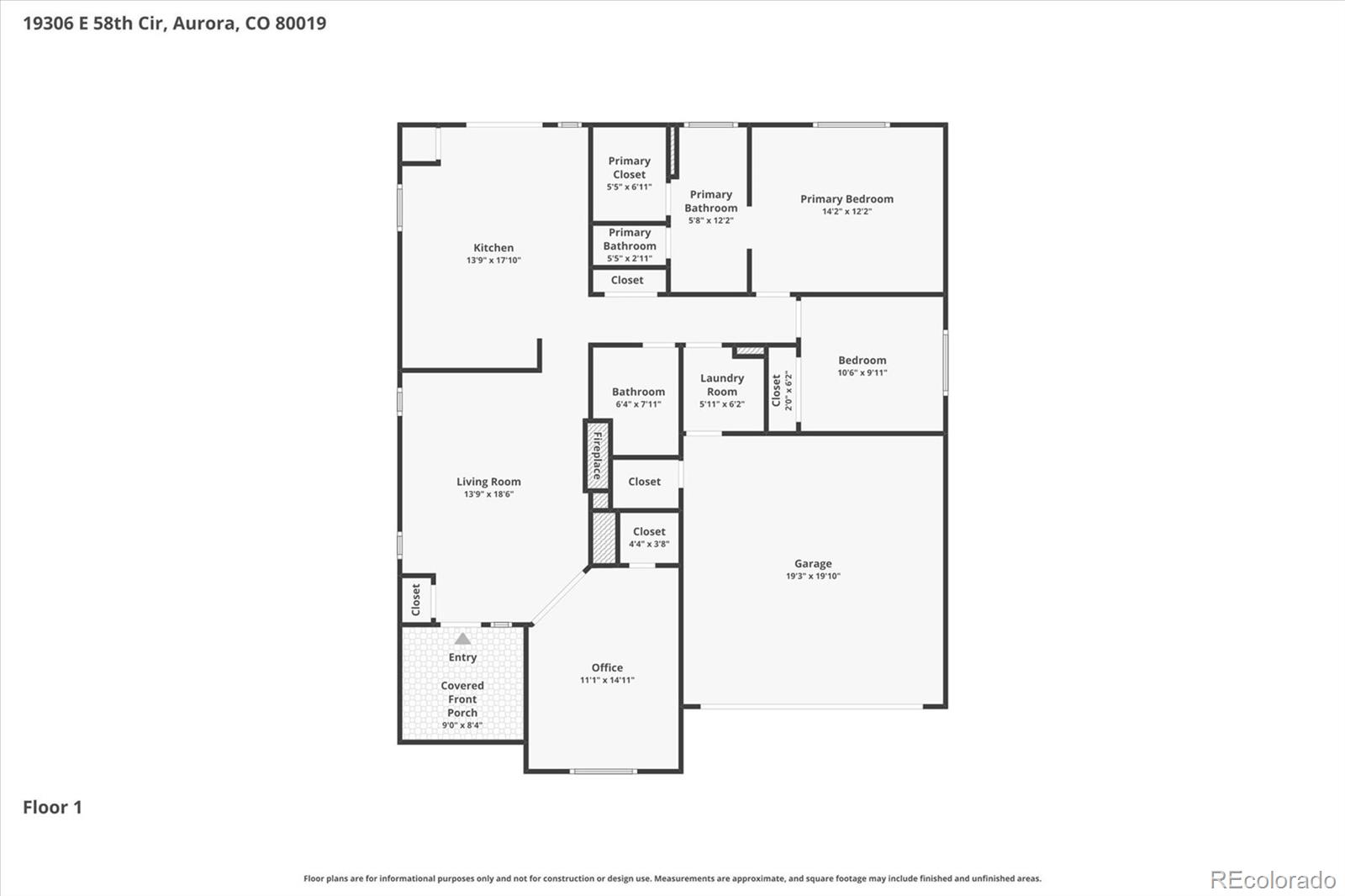 19306 E 58th Circle Aurora CO 80019