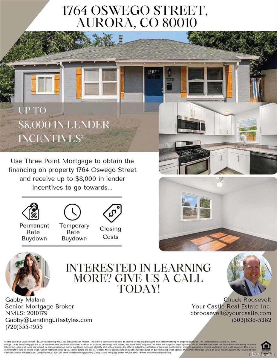 1764 Oswego Street Aurora CO 80010