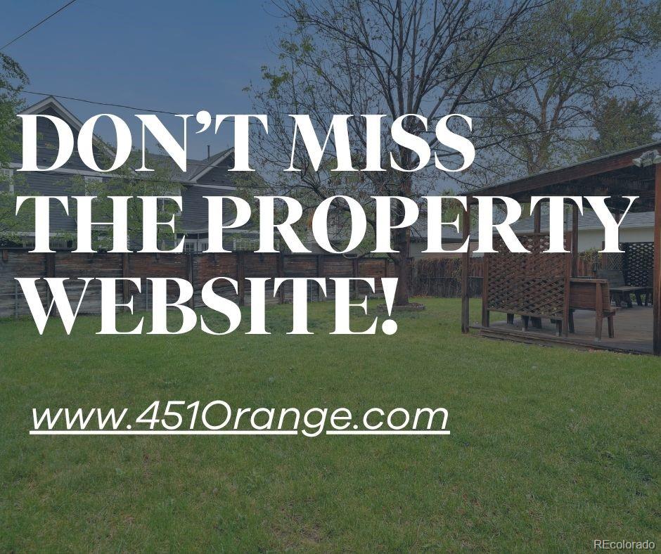 451 Orange Court Denver CO 80220