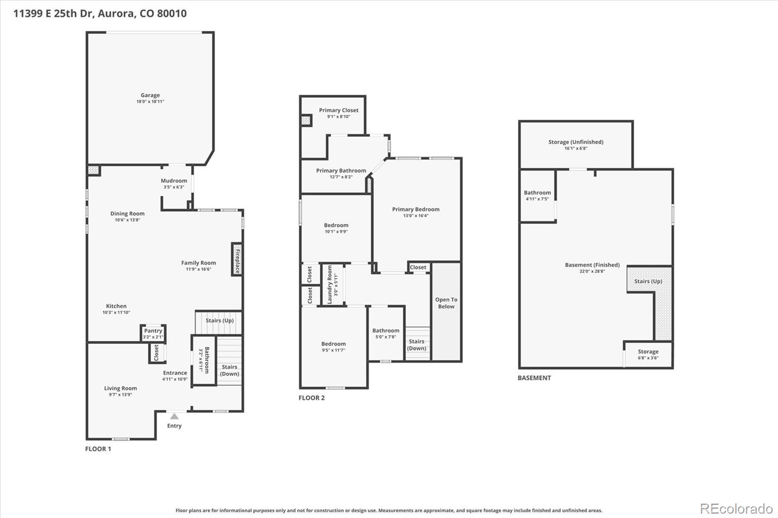 11399 E 25th Drive Aurora CO 80010