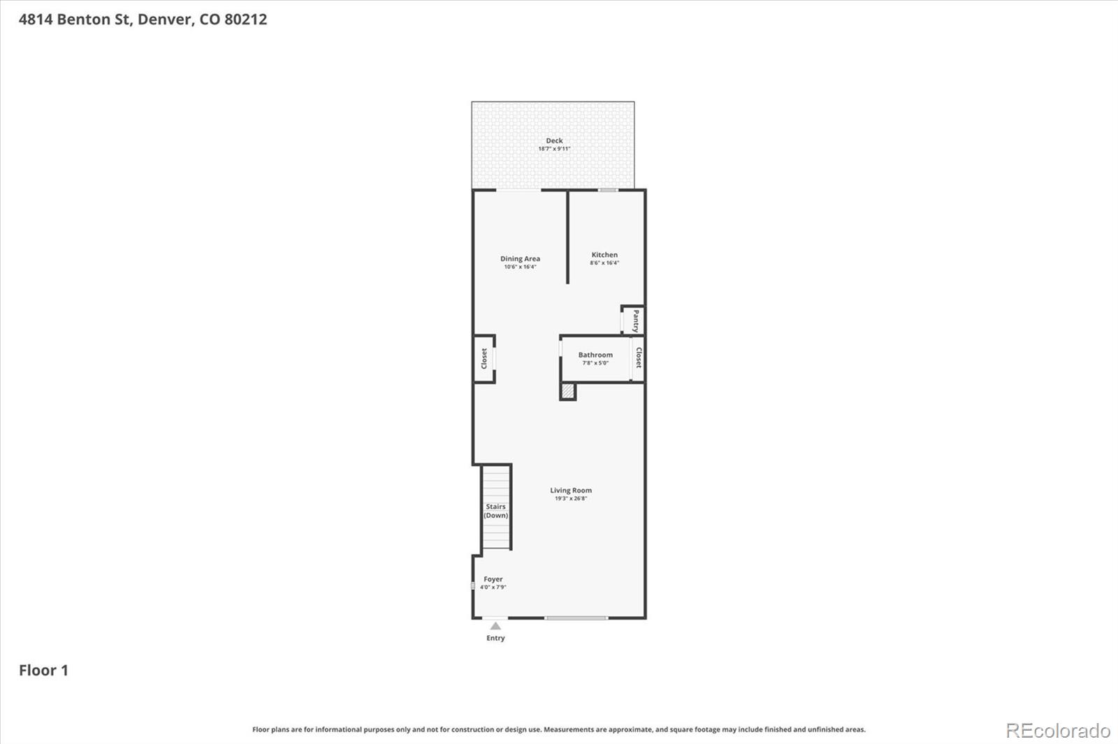 4814 Benton Street Denver CO 80212