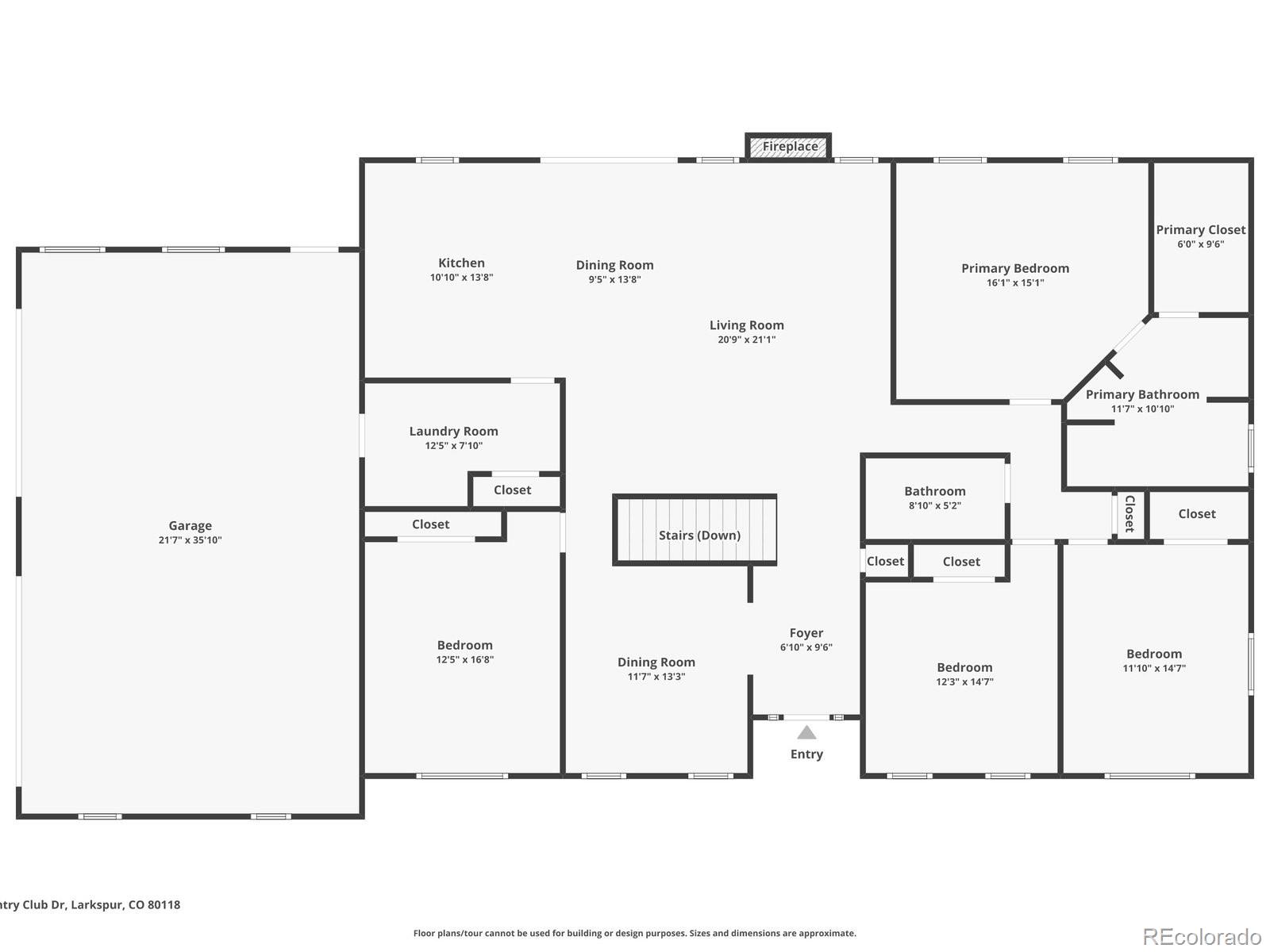 5272 Country Club Drive Larkspur CO 80118