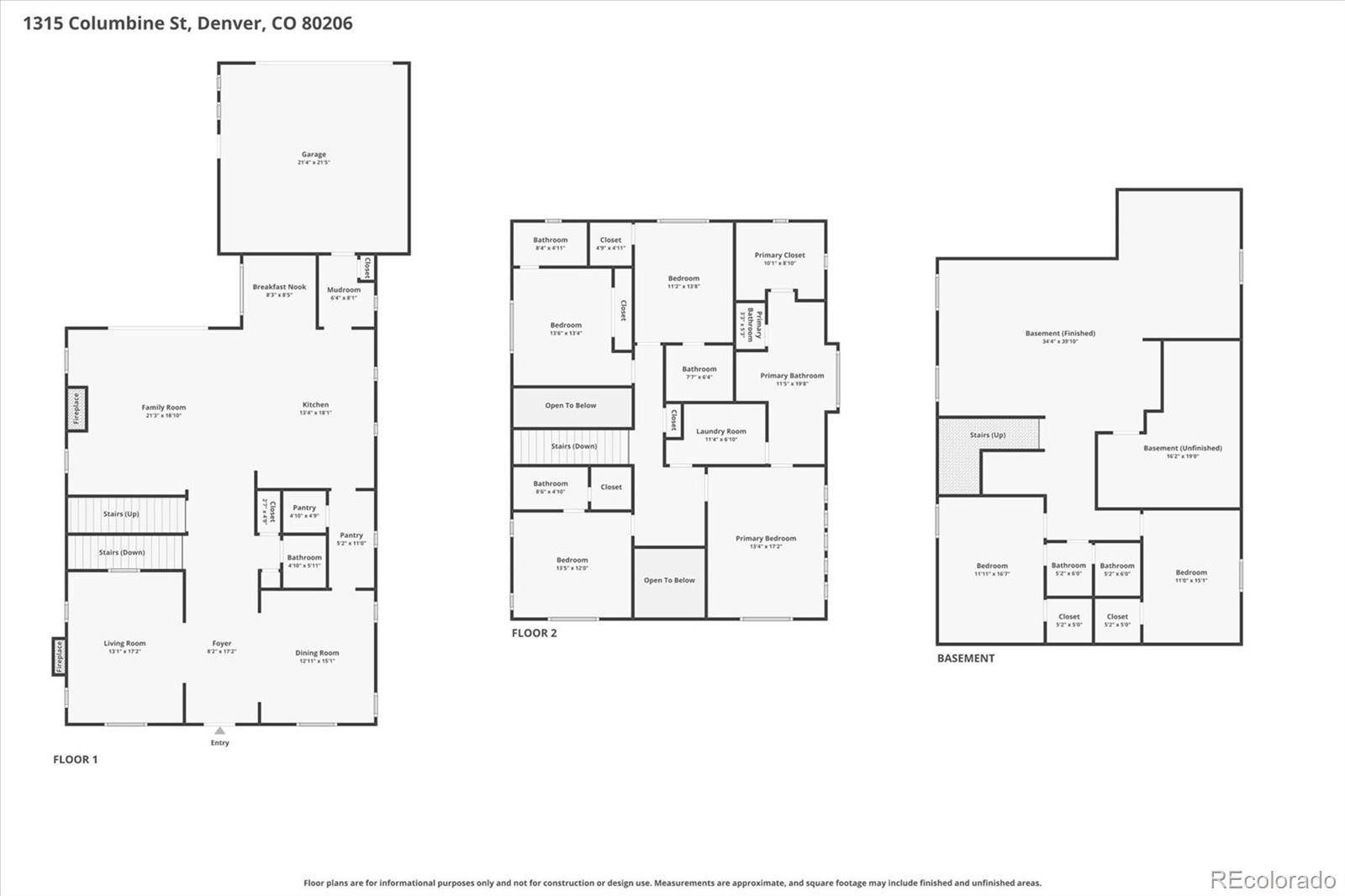 1315 S Columbine Street Denver CO 80210