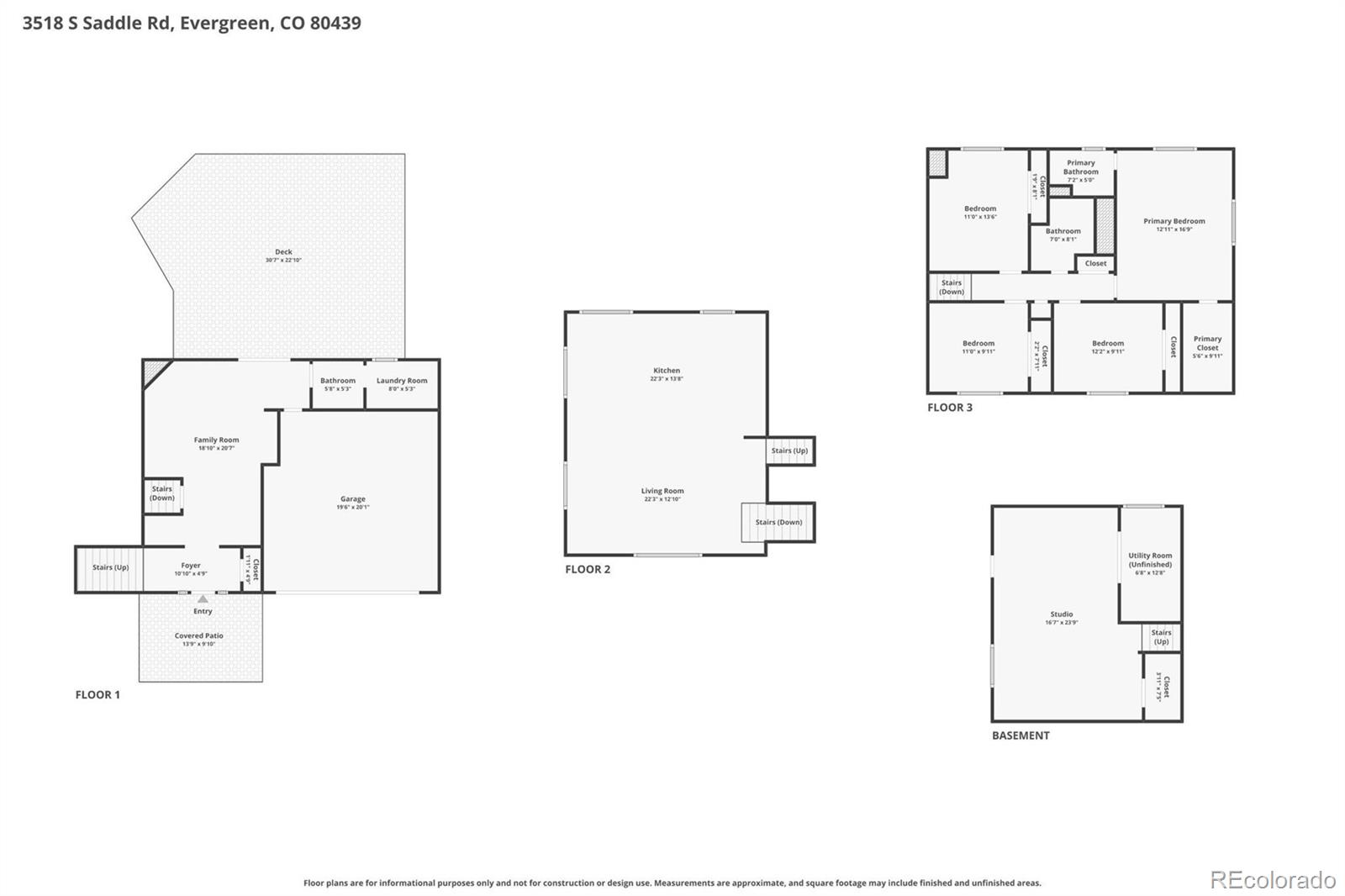 3518 S Saddle Road Evergreen CO 80439
