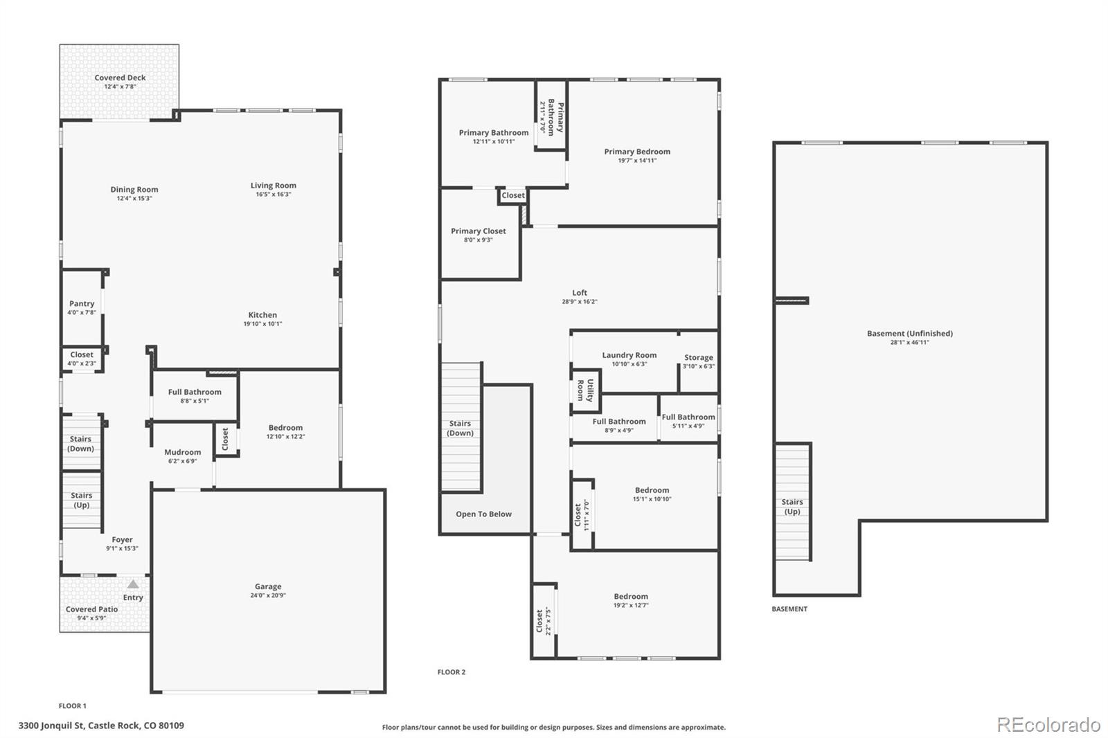 3300 Jonquil Street Castle Rock CO 80109