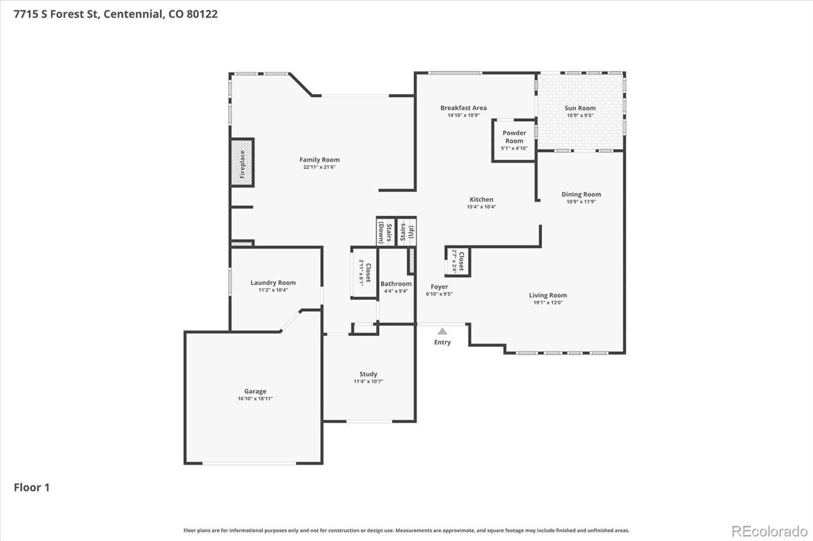 7715 S Forest Street Centennial CO 80122