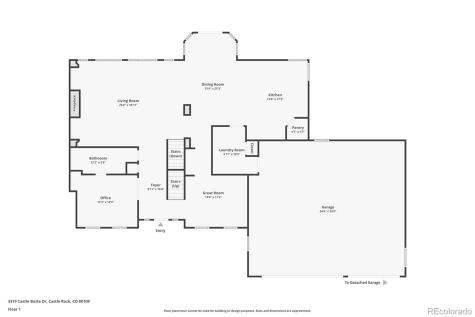 3319 Castle Butte Drive Castle Rock CO 80109