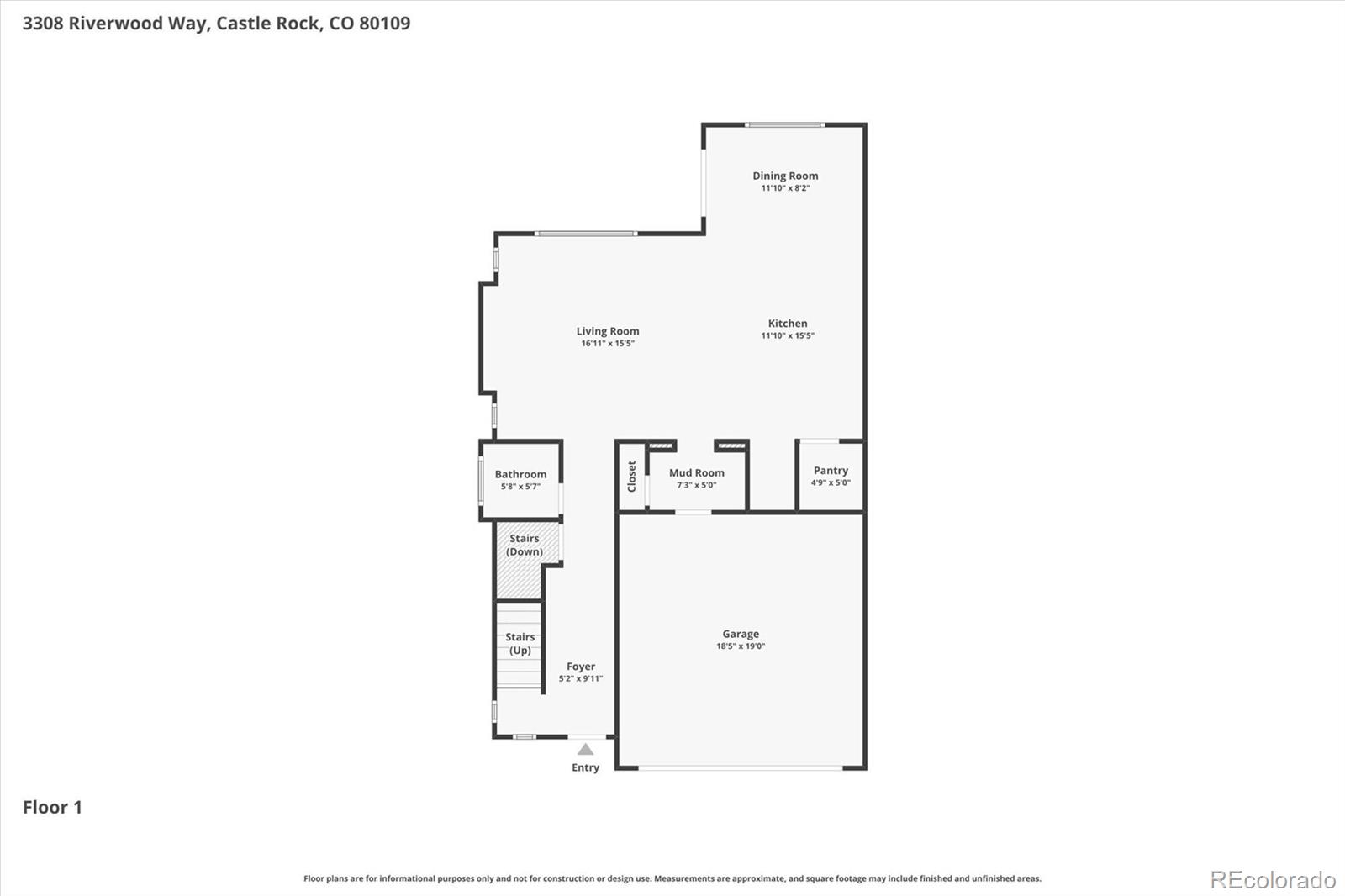 3308 Riverwood Way Castle Rock CO 80109