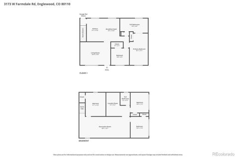 3173 W Farmdale Road Englewood CO 80110