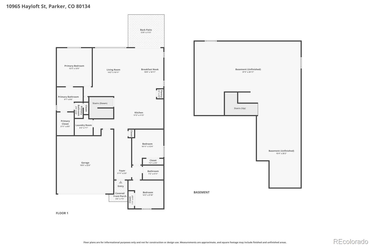 10965 Hayloft Street Parker CO 80134
